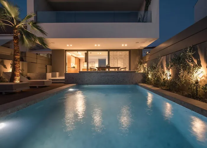 Дом отдыха Memoire I Private Heated Pool I 200m Ханья