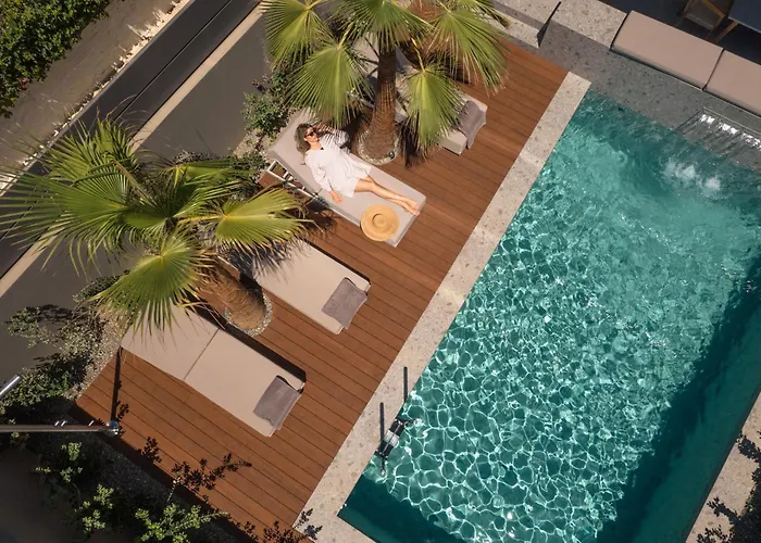 Memoire I Private Heated Pool I 200m Дом отдыха Ханья